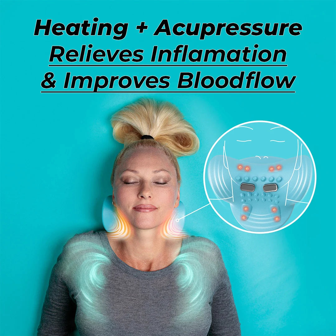 💆♀️⚡🔥 PRISMO™ | 4-IN-1 NECK THERAPY MASSAGER