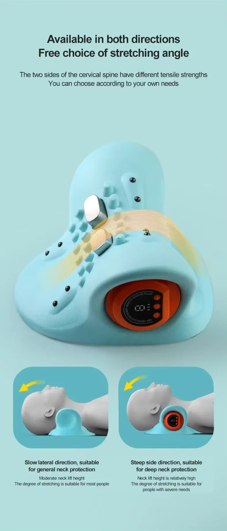 💆♀️⚡🔥 PRISMO™ | 4-IN-1 NECK THERAPY MASSAGER