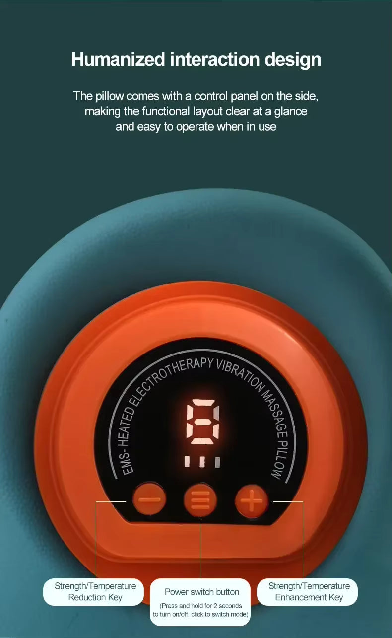 💆♀️⚡🔥 PRISMO™ | 4-IN-1 NECK THERAPY MASSAGER