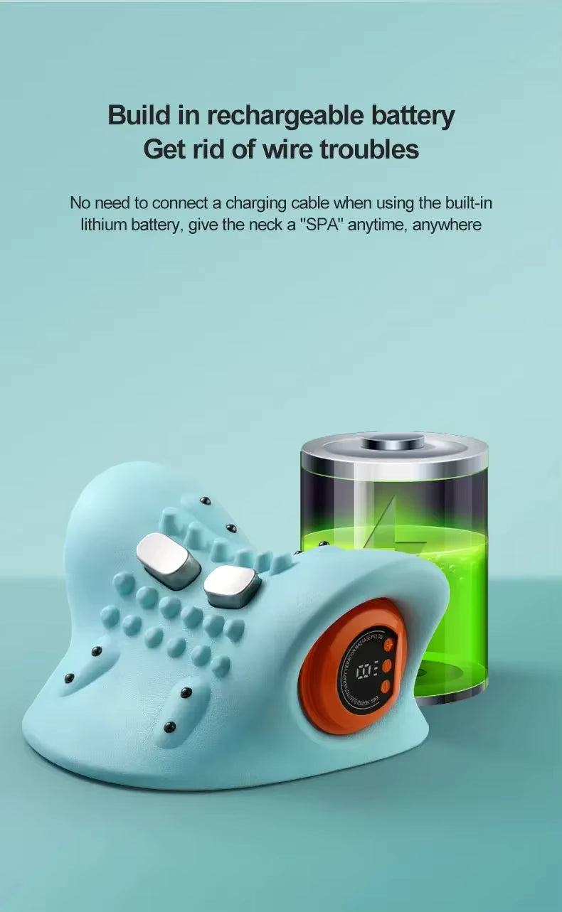 💆♀️⚡🔥 PRISMO™ | 4-IN-1 NECK THERAPY MASSAGER