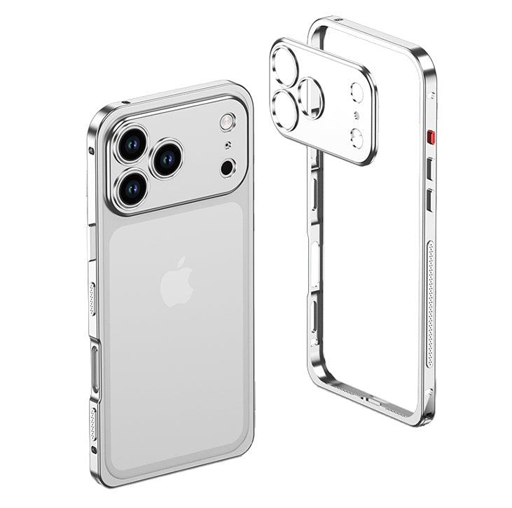 Titanium iPhone 14 case van metaal – ultralicht & duurzaam