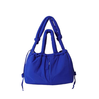 Puffer Tas™ in blauw – stijlvolle nylon crossbodytas voor dagelijks gebruik
