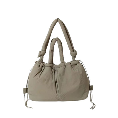 Puffer Tas™ in grijs – minimalistische waterafstotende damestas