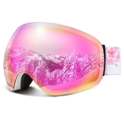 Zwarte LUMINAX™ ski goggles winter brillen variant