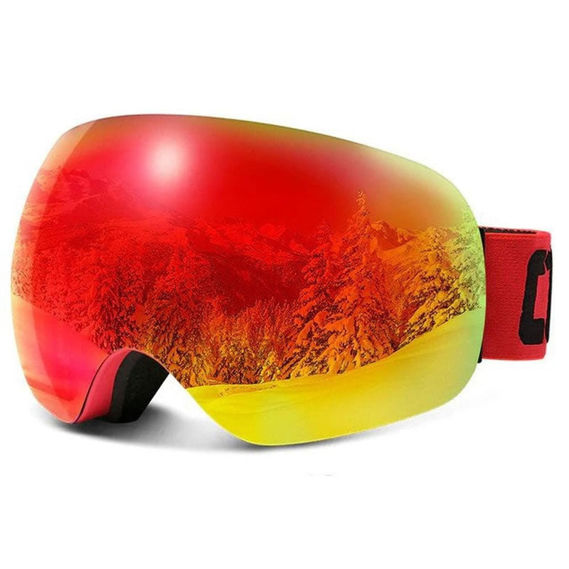 Side angle LUMINAX™ ski goggles anti-fog UV400 bescherming