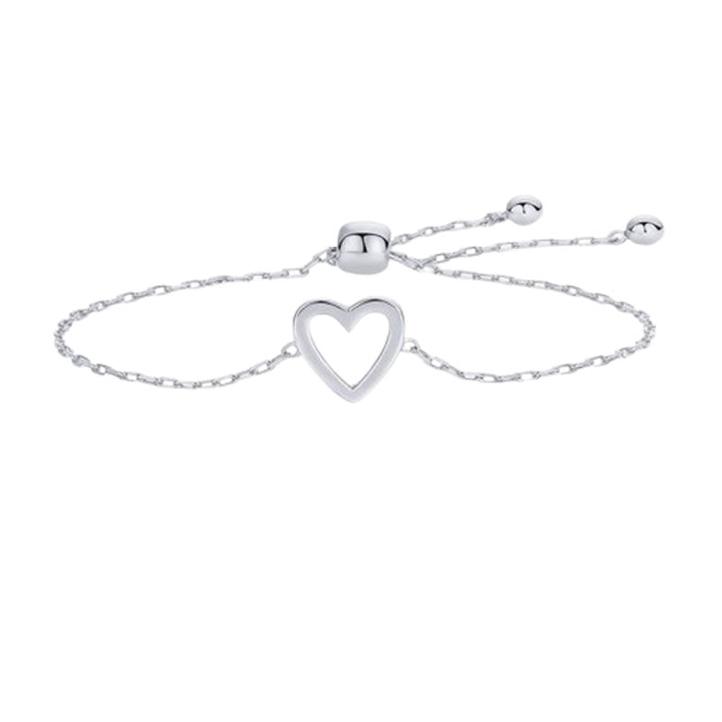 Set van samen verbonden armbanden – matching hearts bracelet voor koppels