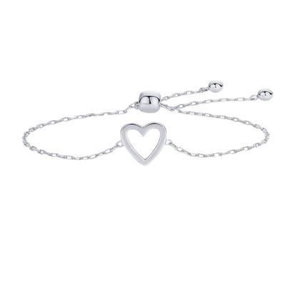 Set van samen verbonden armbanden – matching hearts bracelet voor koppels
